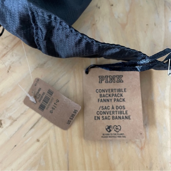 Victoria’s Secret PINK convertible backpack Fanny pack NWT - Picture 7 of 7